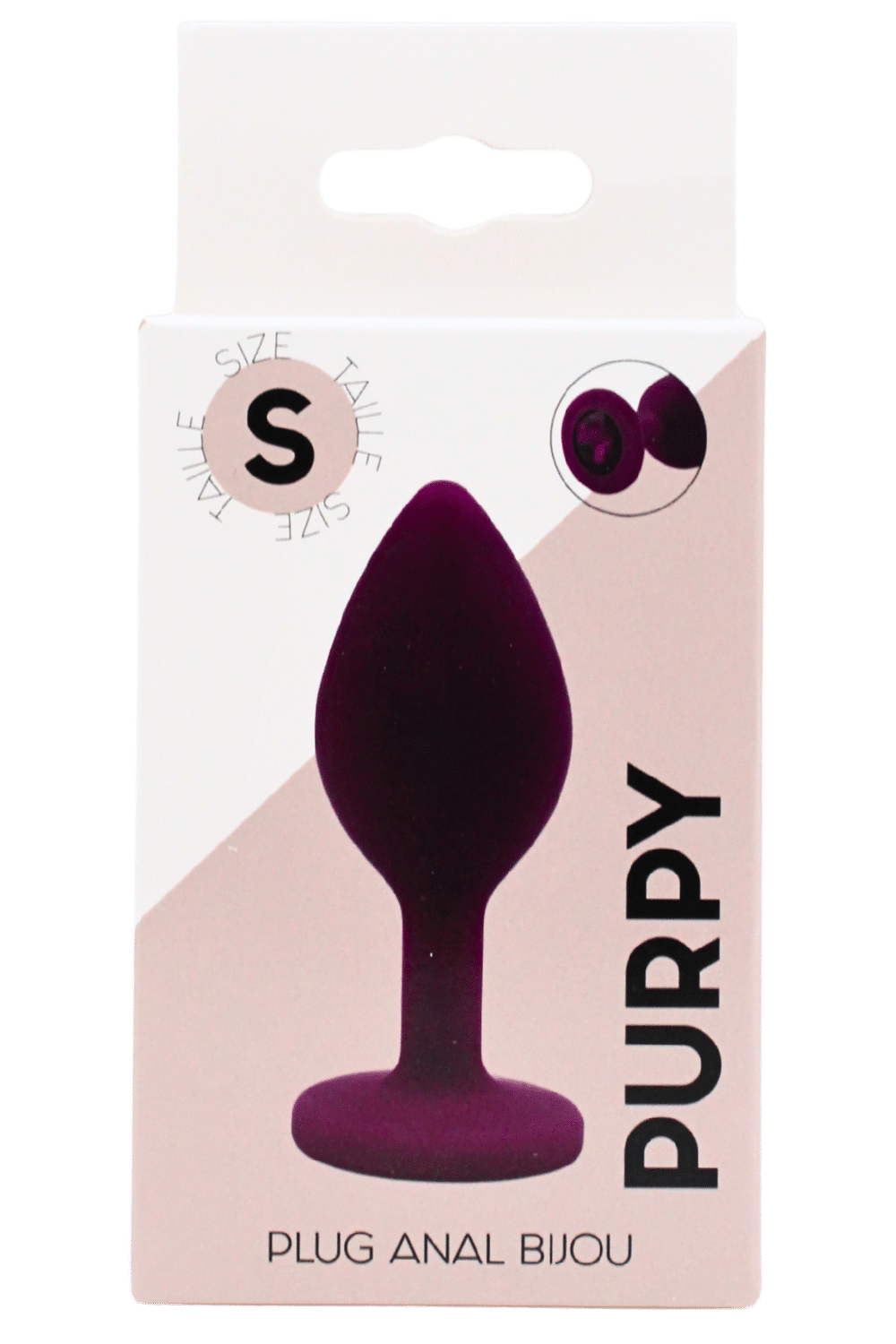 Plug bijou violet Small PURPY