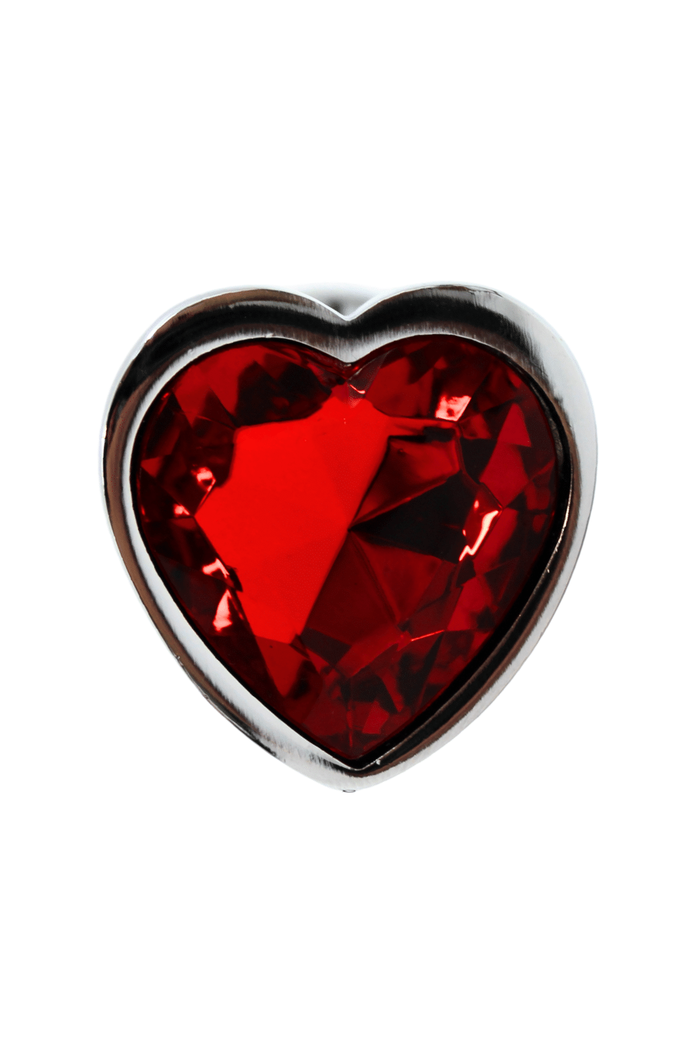 Plug bijou coeur en aluminium bijou rouge Small LOVELY
