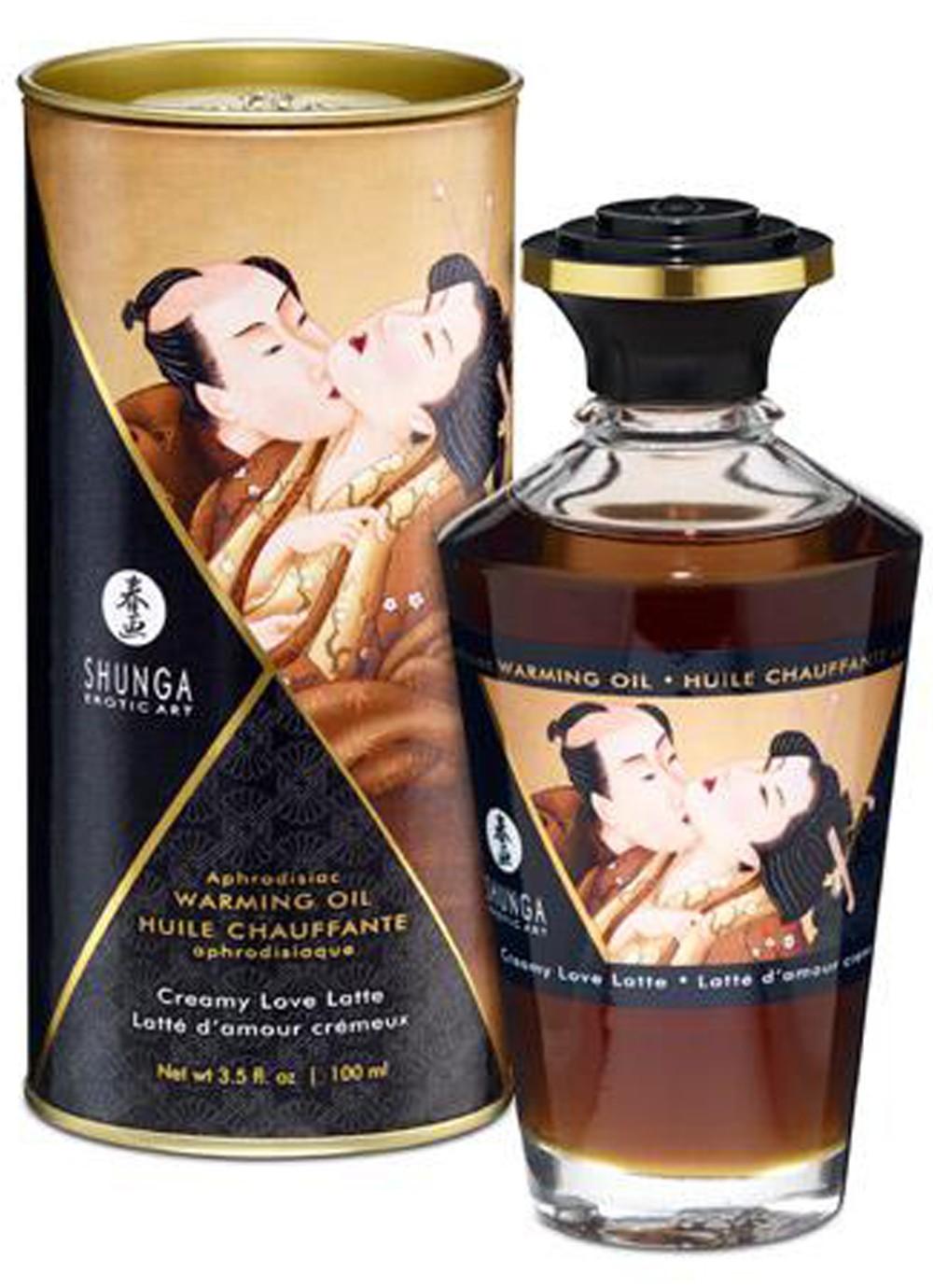 Huile chauffante aphrodisiaque – Latte d’amour 100ml