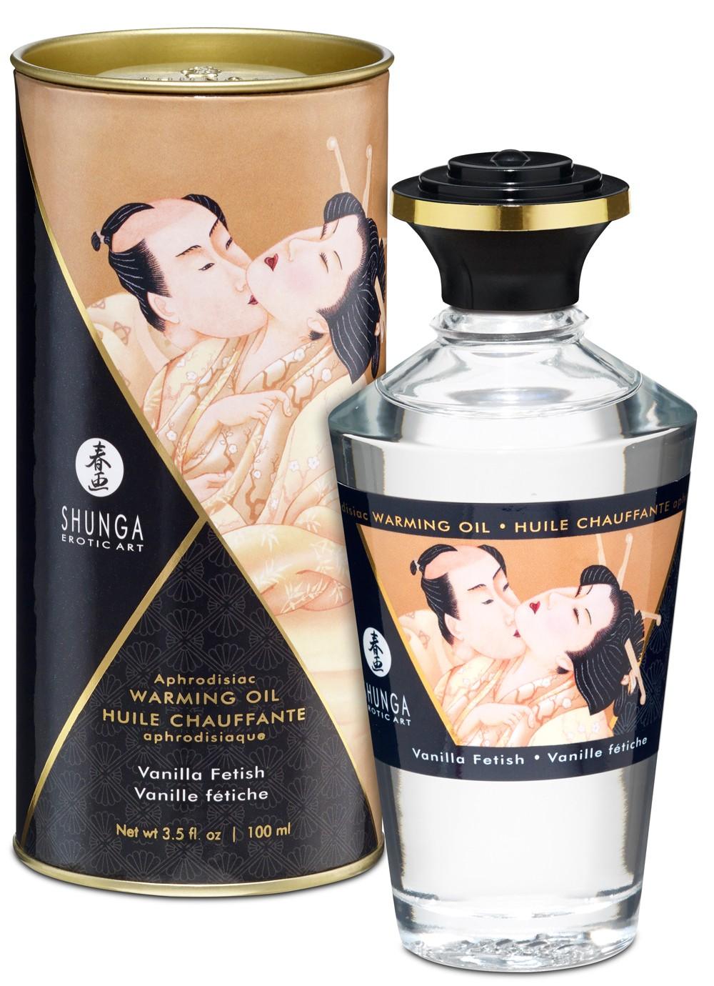 Huile chauffante aphrodisiaque – Vanille fétish 100ml