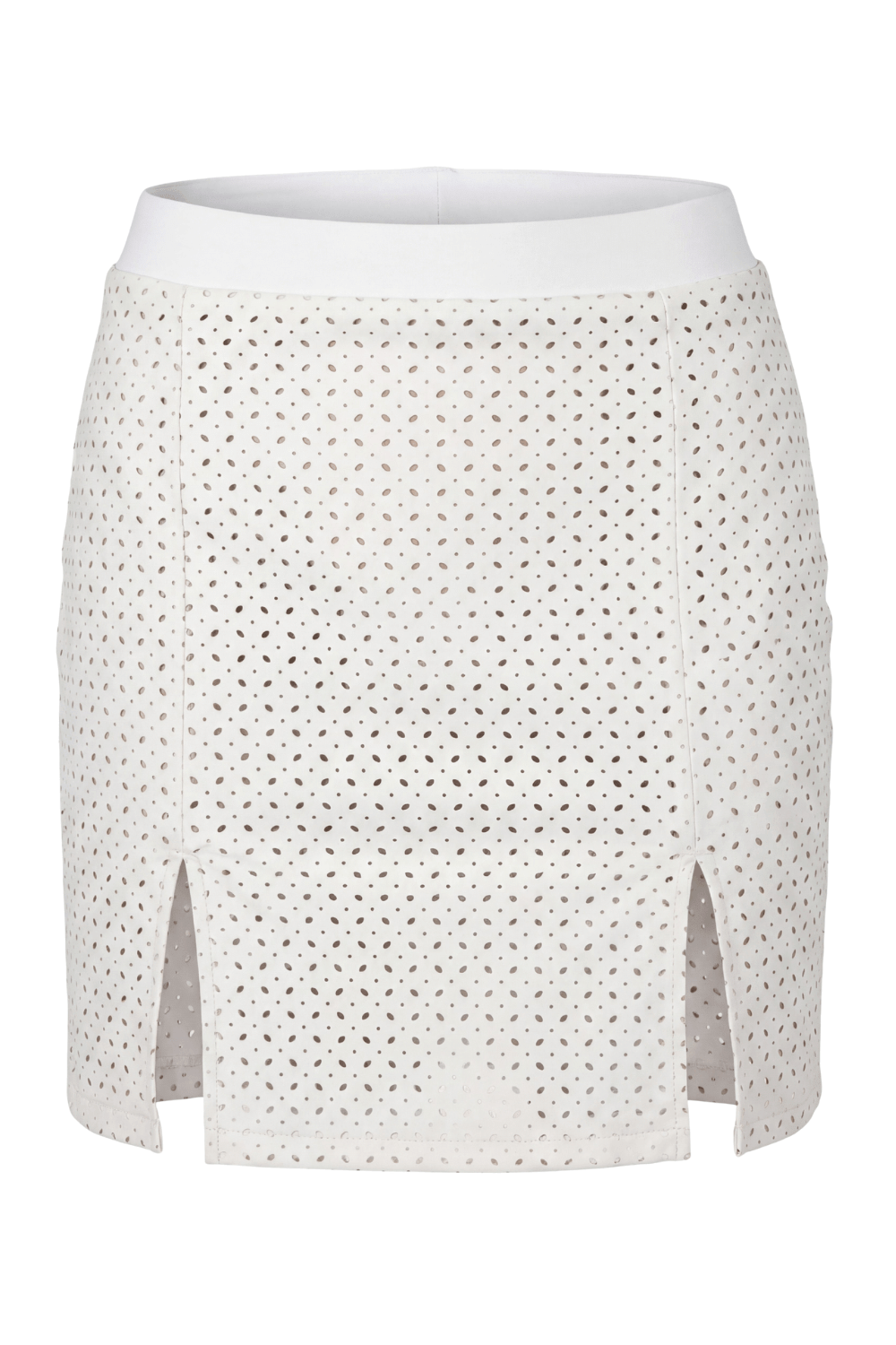 Jupe courte blanche Cassandra