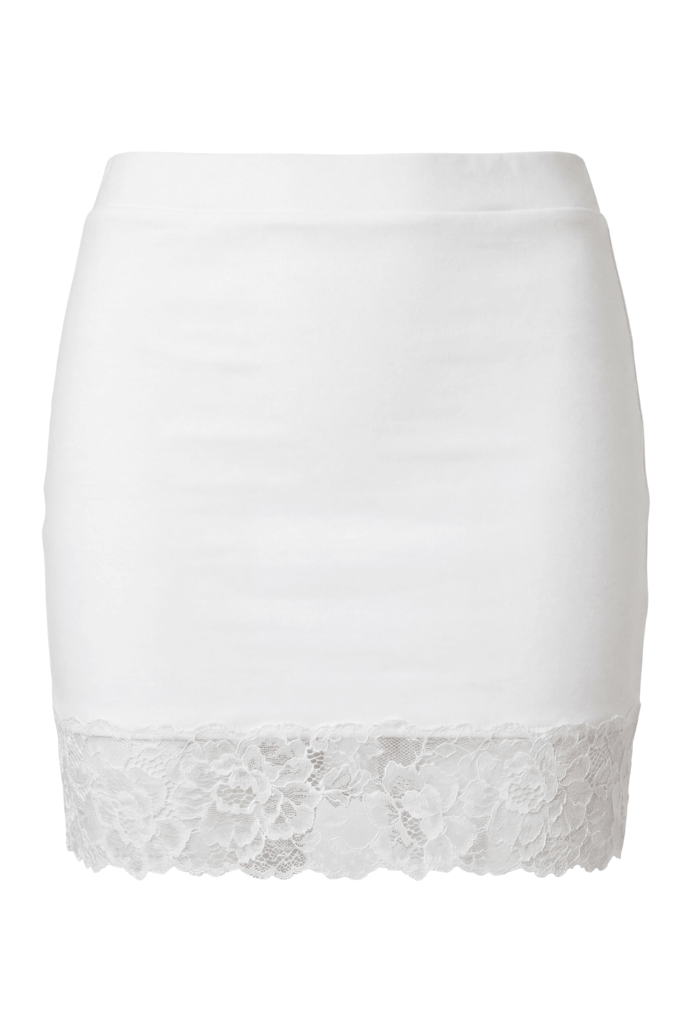 Jupe courte blanche Marina