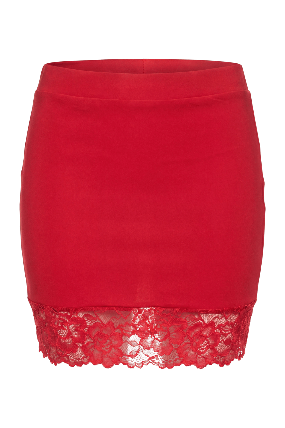 Jupe courte rouge Marina