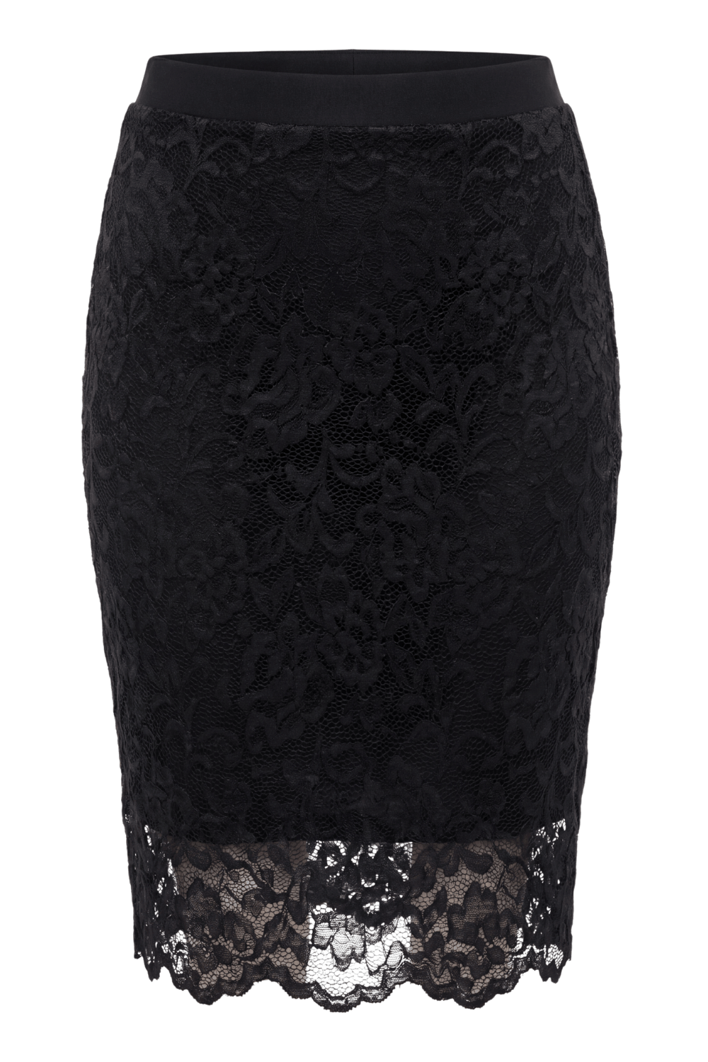 Jupe longue noire Catalina