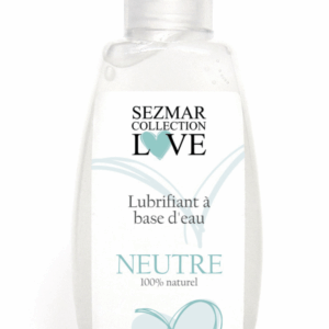 Lubrifiant à base d&rsquo;eau 100% naturel Neutre 90 ml