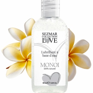Lubrifiant à base d&rsquo;eau 100% naturel Monoï 90 ml