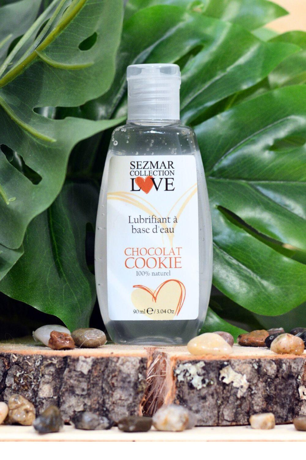 Lubrifiant à base d’eau 100% naturel Chocolat Cookie 90 ml