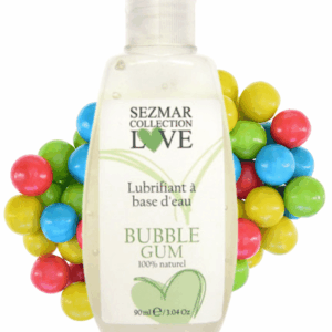 Lubrifiant à base d&rsquo;eau 100% naturel Bubble Gum 90 ml