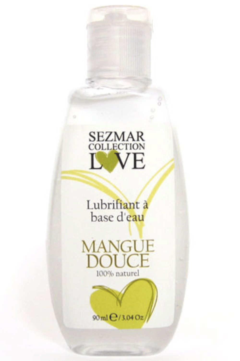 Lubrifiant à base d’eau 100% naturel Mangue Douce 90 ml
