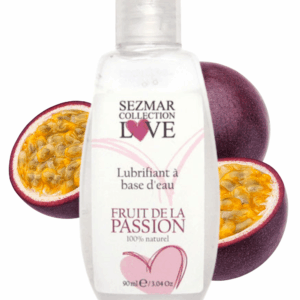 Lubrifiant à base d&rsquo;eau 100% naturel Fruit de la passion 90ml