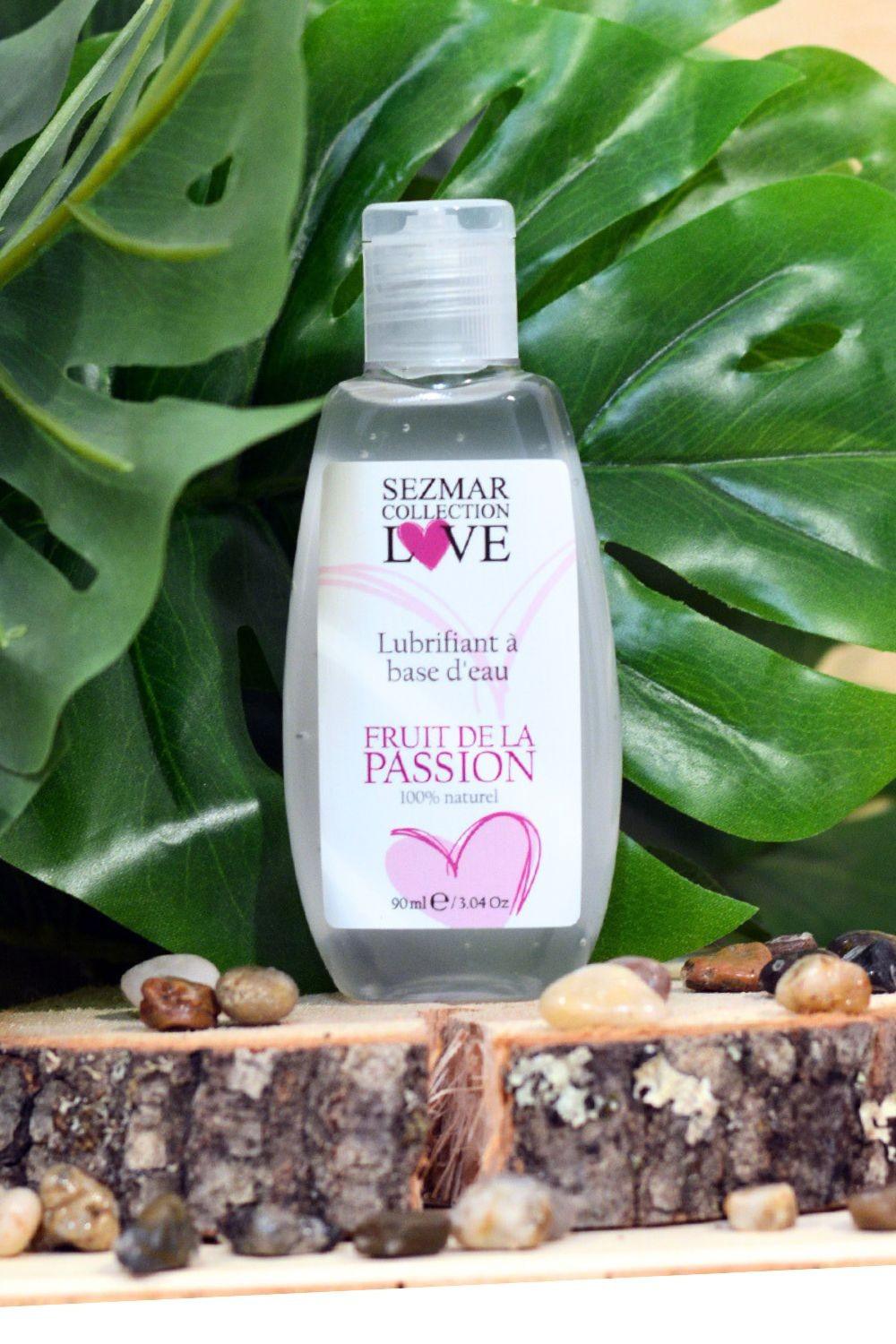 Lubrifiant à base d’eau 100% naturel Fruit de la passion 90ml