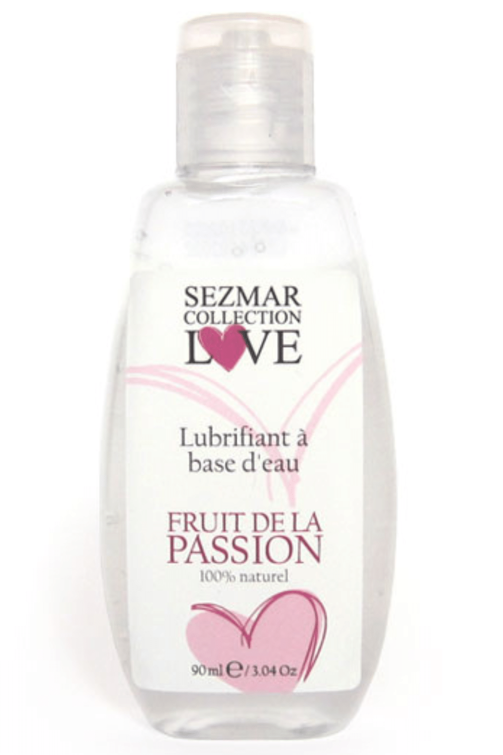 Lubrifiant à base d’eau 100% naturel Fruit de la passion 90ml