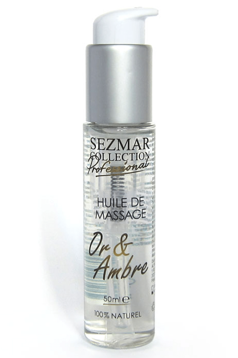 Huile de massage professionnelle Or Ambre 100% naturelle 50 ml