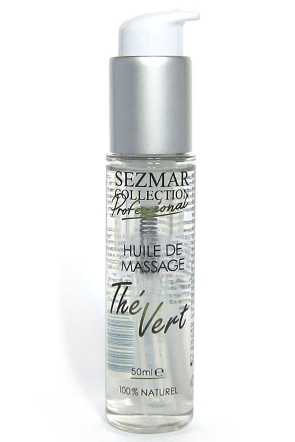 Huile de massage professionnelle Thé Vert 100% naturelle 50 ml