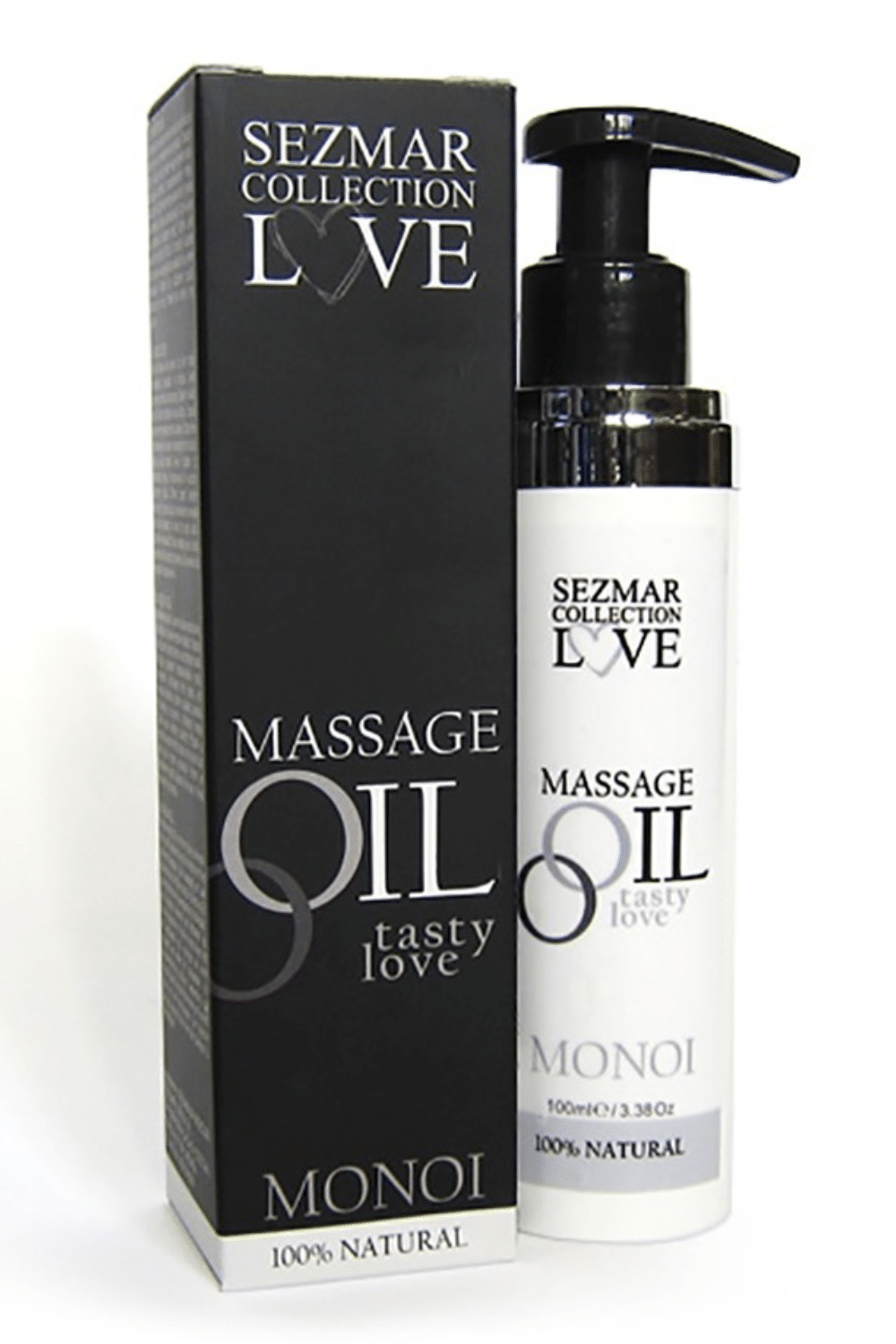 Huile de massage comestible 100% naturelle monoï 100ml