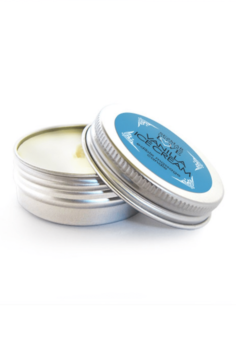 Mini Bougie de massage glace vanille 30ml 100% naturelle