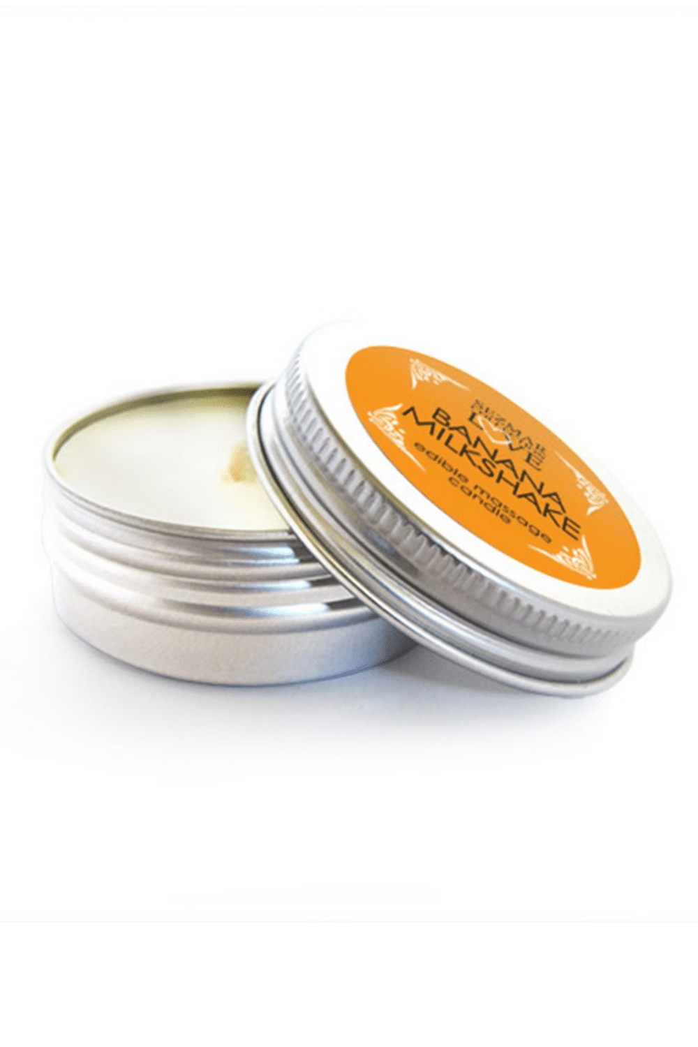 Mini Bougie de massage milshake banane 30ml 100% naturelle