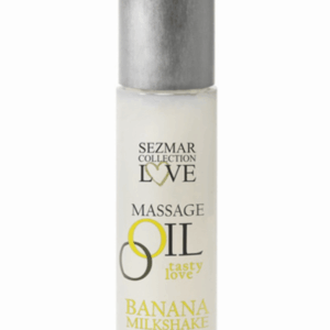 Huile de massage comestible milkshake banane 50ml