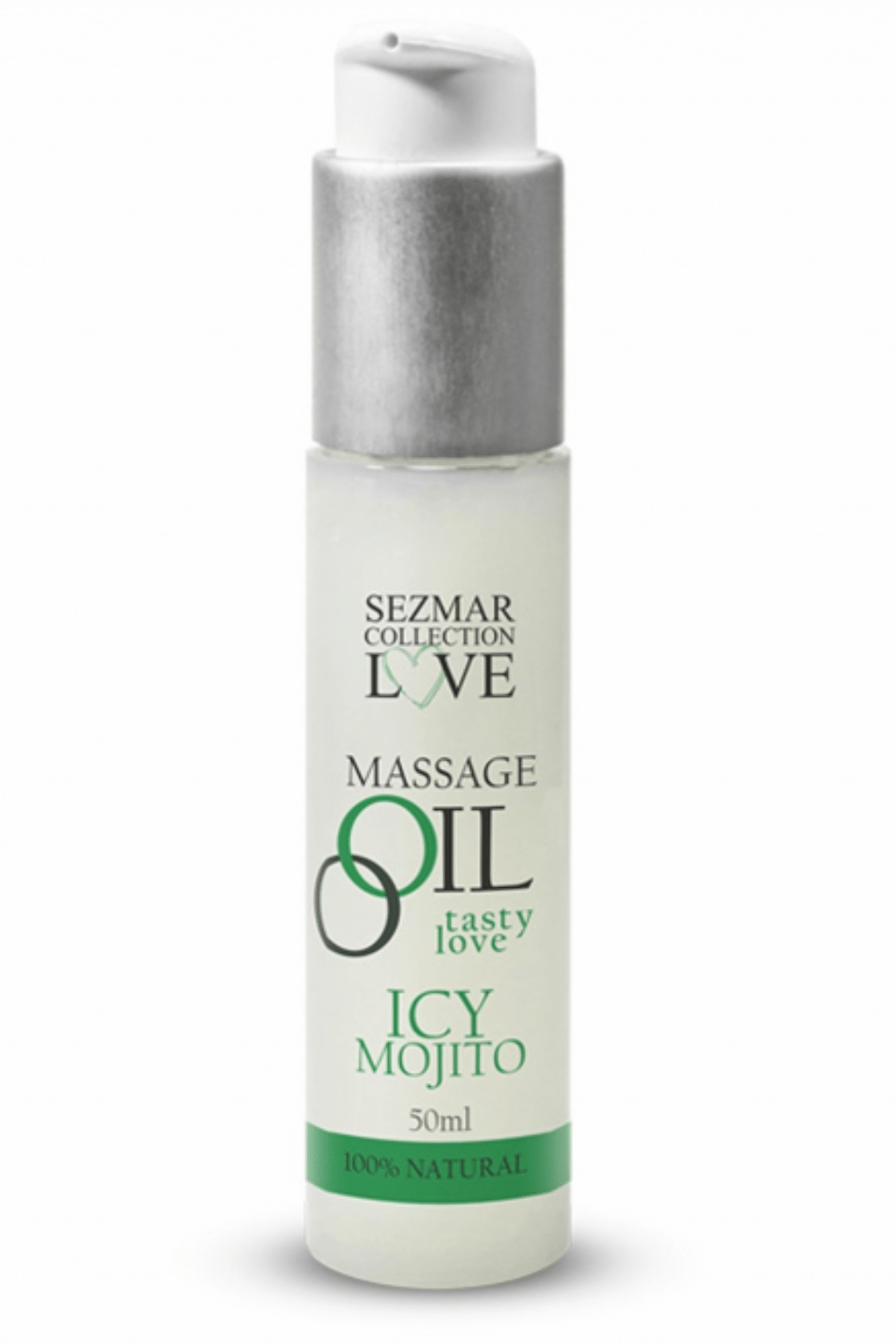 Huile de massage comestible mojito menthe 50ml