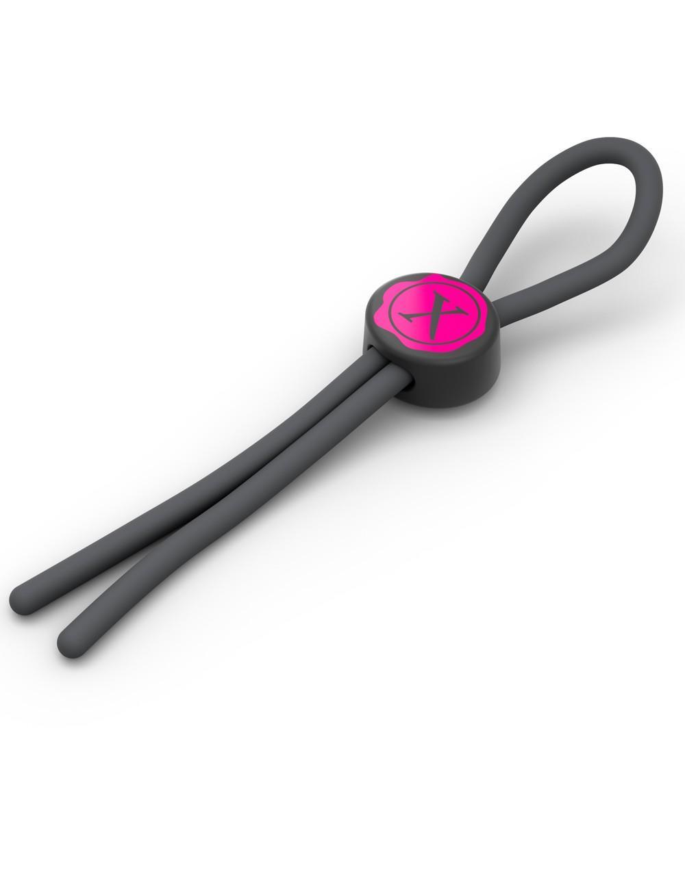 Cockring Lasso Ajustable – Noir