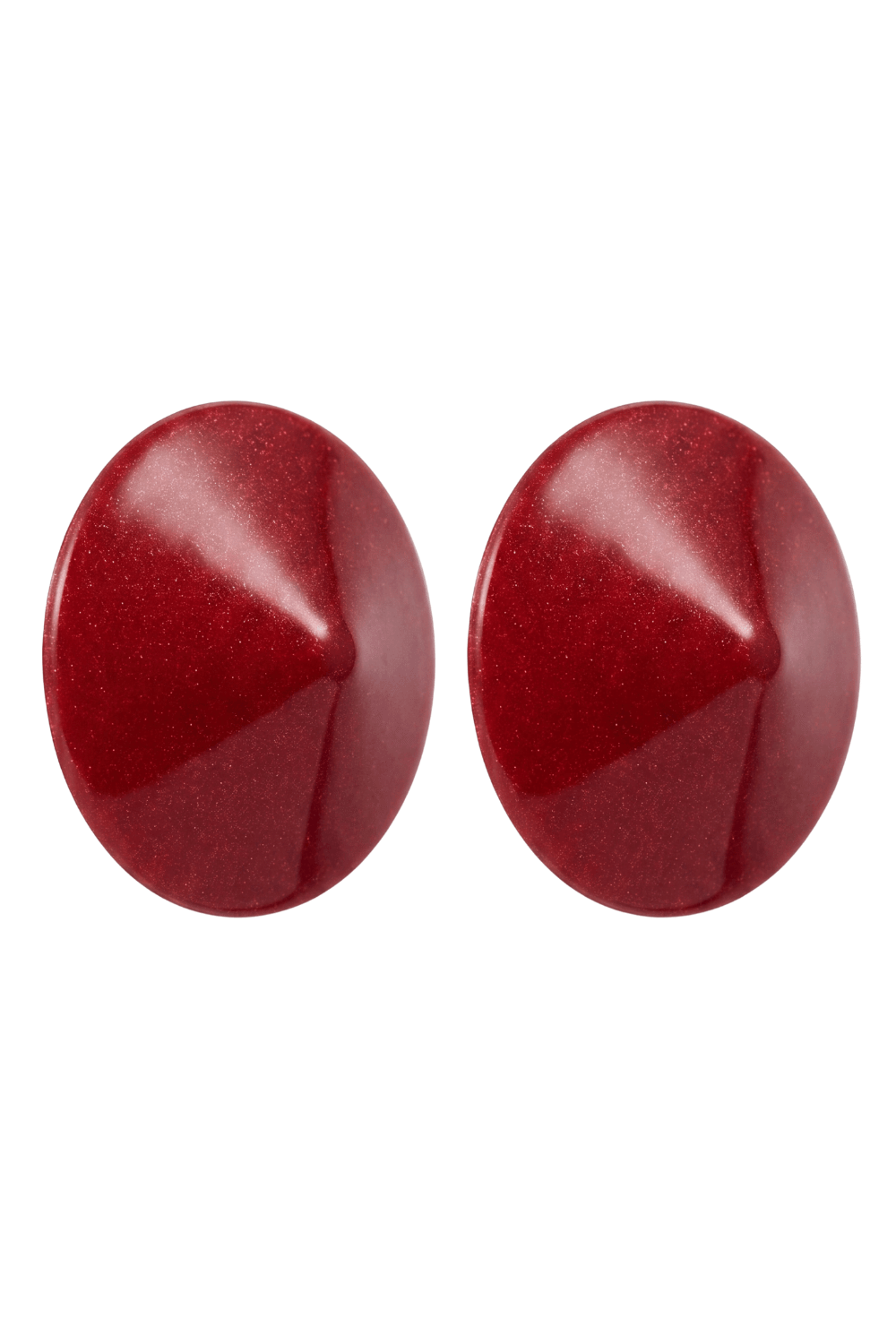 Nipple Métal rouge Cache tétons cône