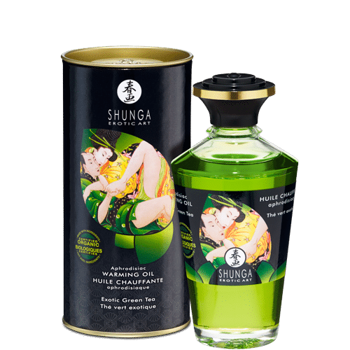 Huile aphrodisiaque organique – Thé vert exotique
