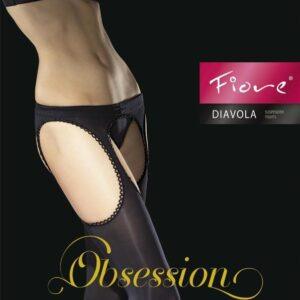 Diavola Bas jarretelles 60 DEN – Noir