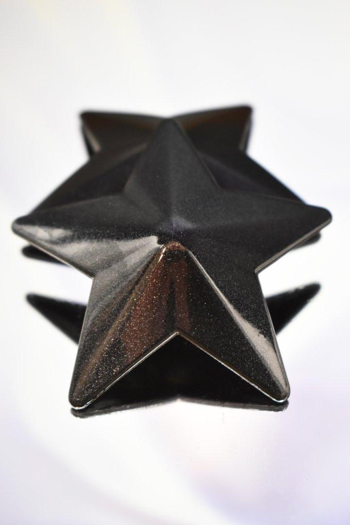 Nipple Métal noir Cache tétons d’étoile