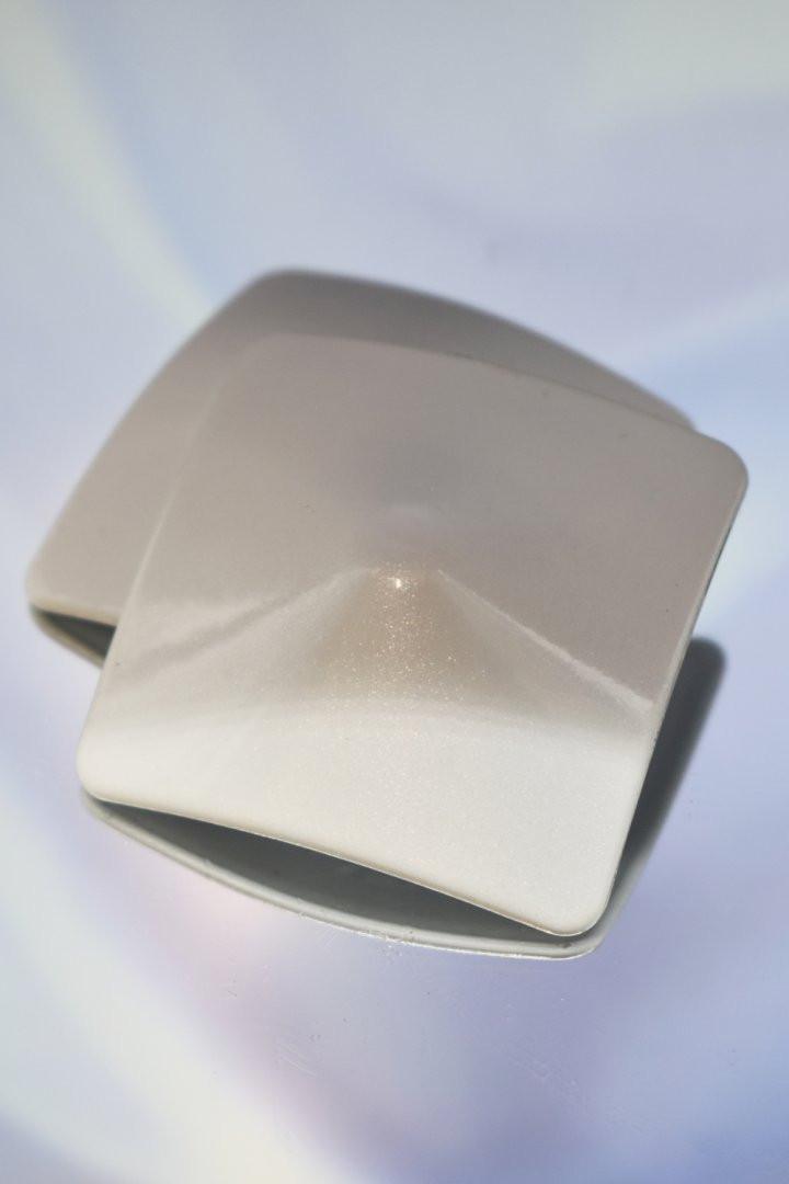 Nipple Métal blanc Cache tétons carré