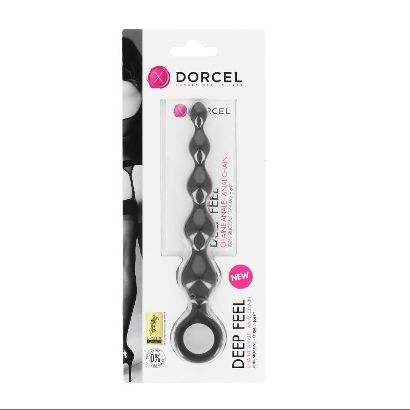 Chaîne Anale Dorcel Deep Feel – Noir