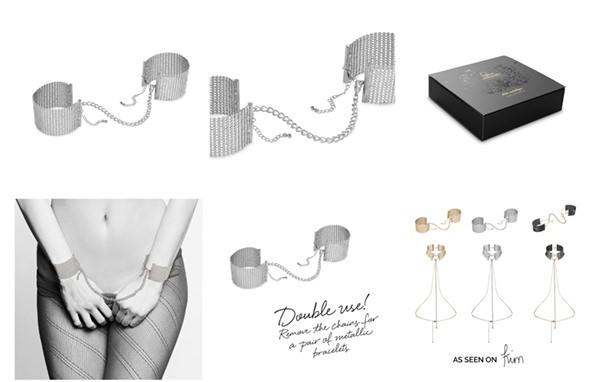 Desir Métallique – Menottes Bracelets – Argent