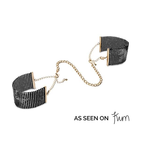 Désir Métallique – Menottes Bracelets – Noir