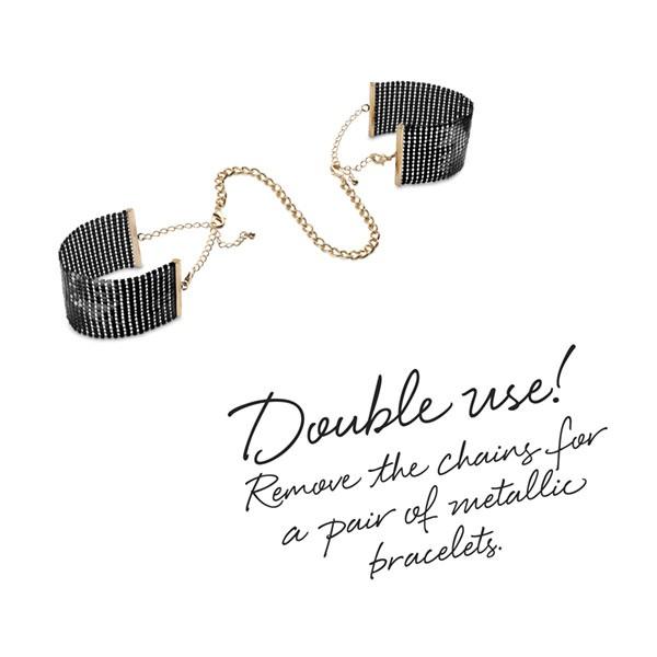 Désir Métallique – Menottes Bracelets – Noir