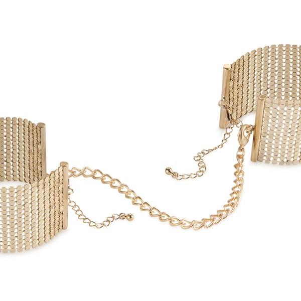 Désir Métallique – Menottes Bracelets – Or
