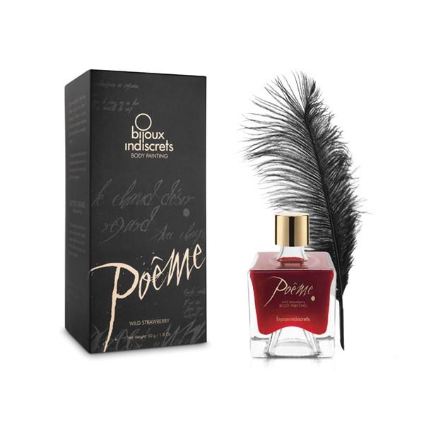 Poème – Peinture pour corps – Fraise Sauvage
