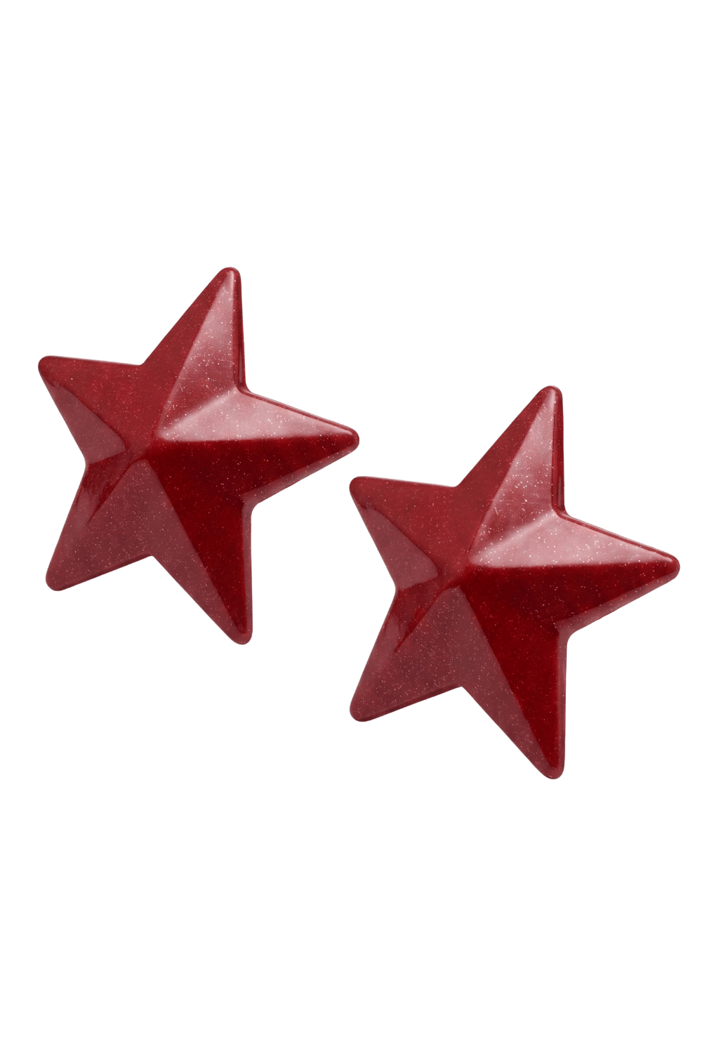Nipple Métal rouge Cache tétons d’étoile