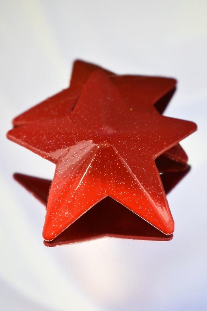 Nipple Métal rouge Cache tétons d’étoile