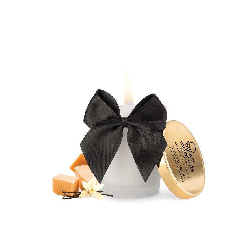 Bougie de massage embrassable – Caramel doux