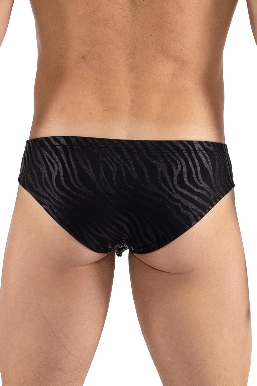 minipant noir gold Zebra