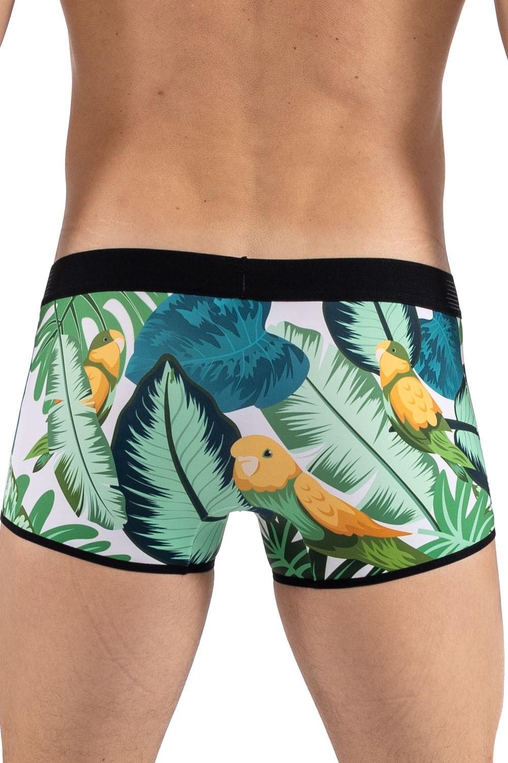 Boxer imprimé oiseau chanteur, Bird Singer