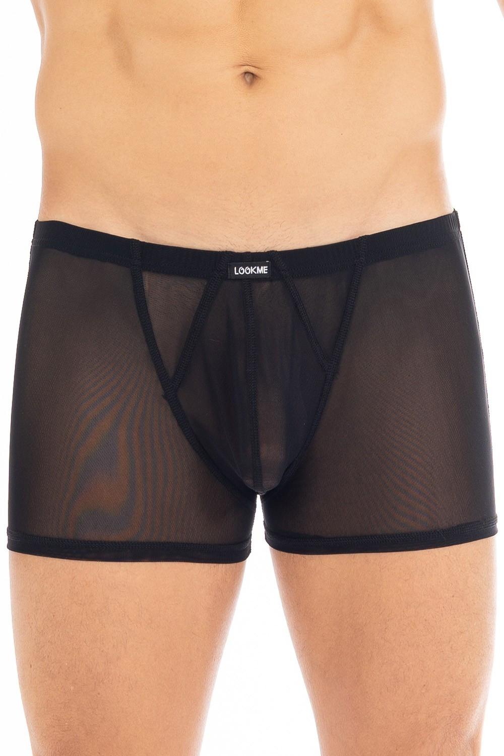 Boxer résille noir malibu