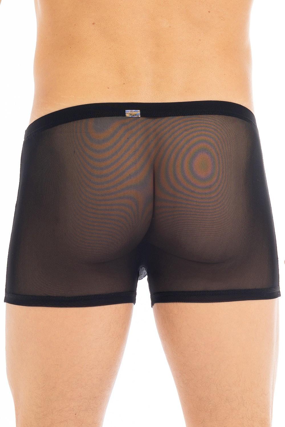 Boxer résille noir malibu