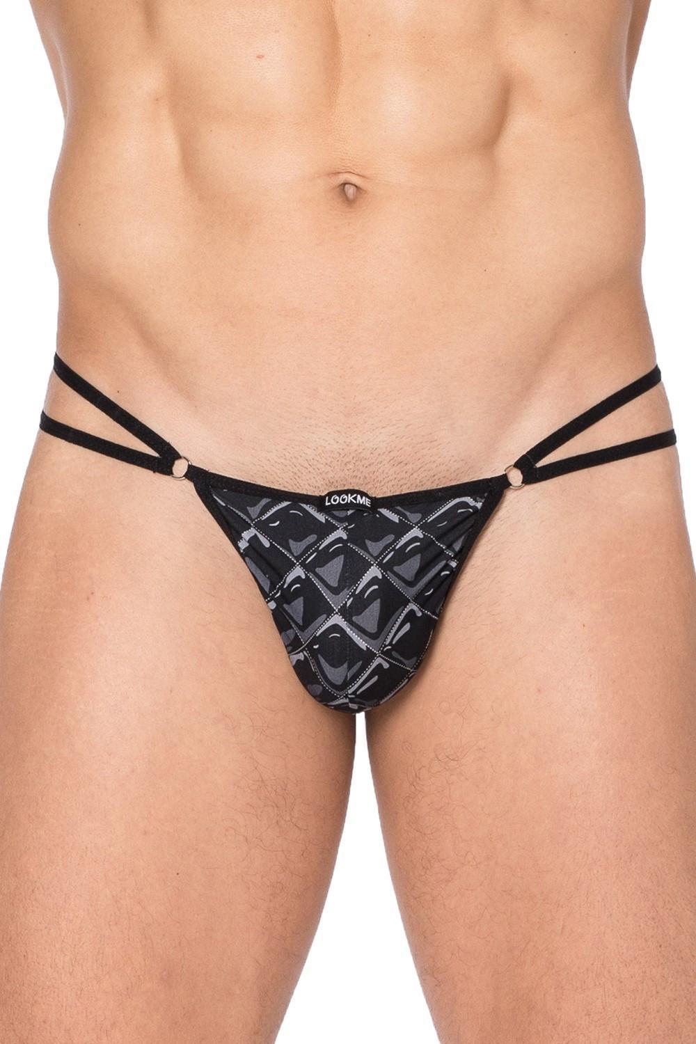 Mini string imprimé noir New Look