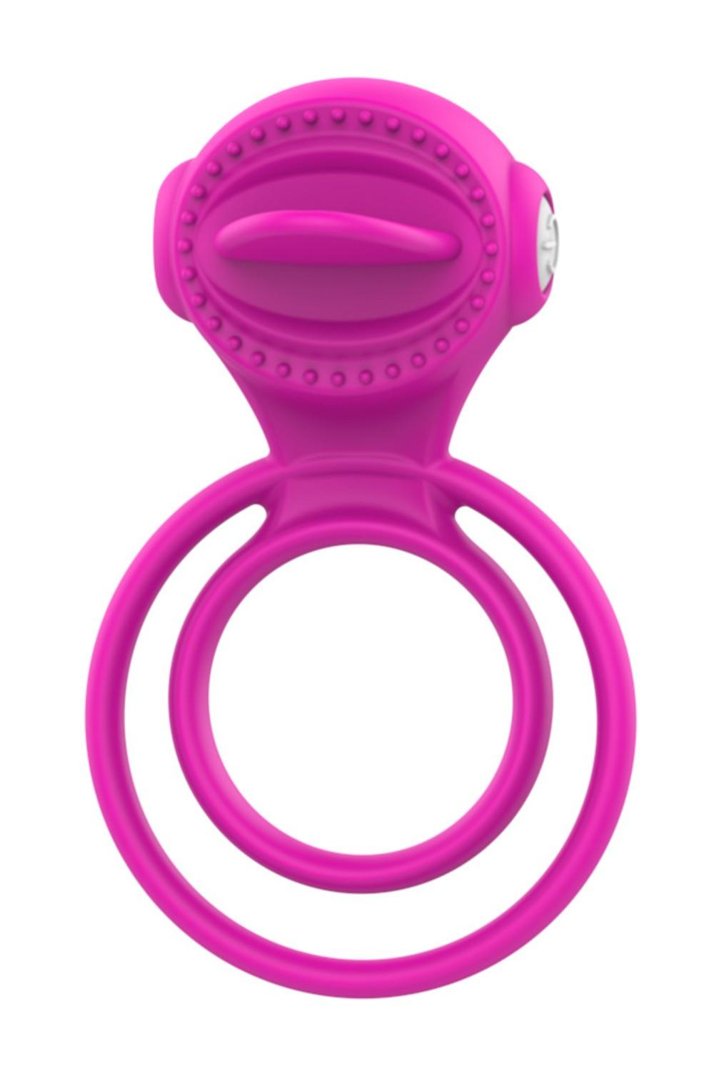 Anneau vibrant 1 seul mode de vibration très extensible rose Pocket Pleasure 1 dosette de lubrifiant