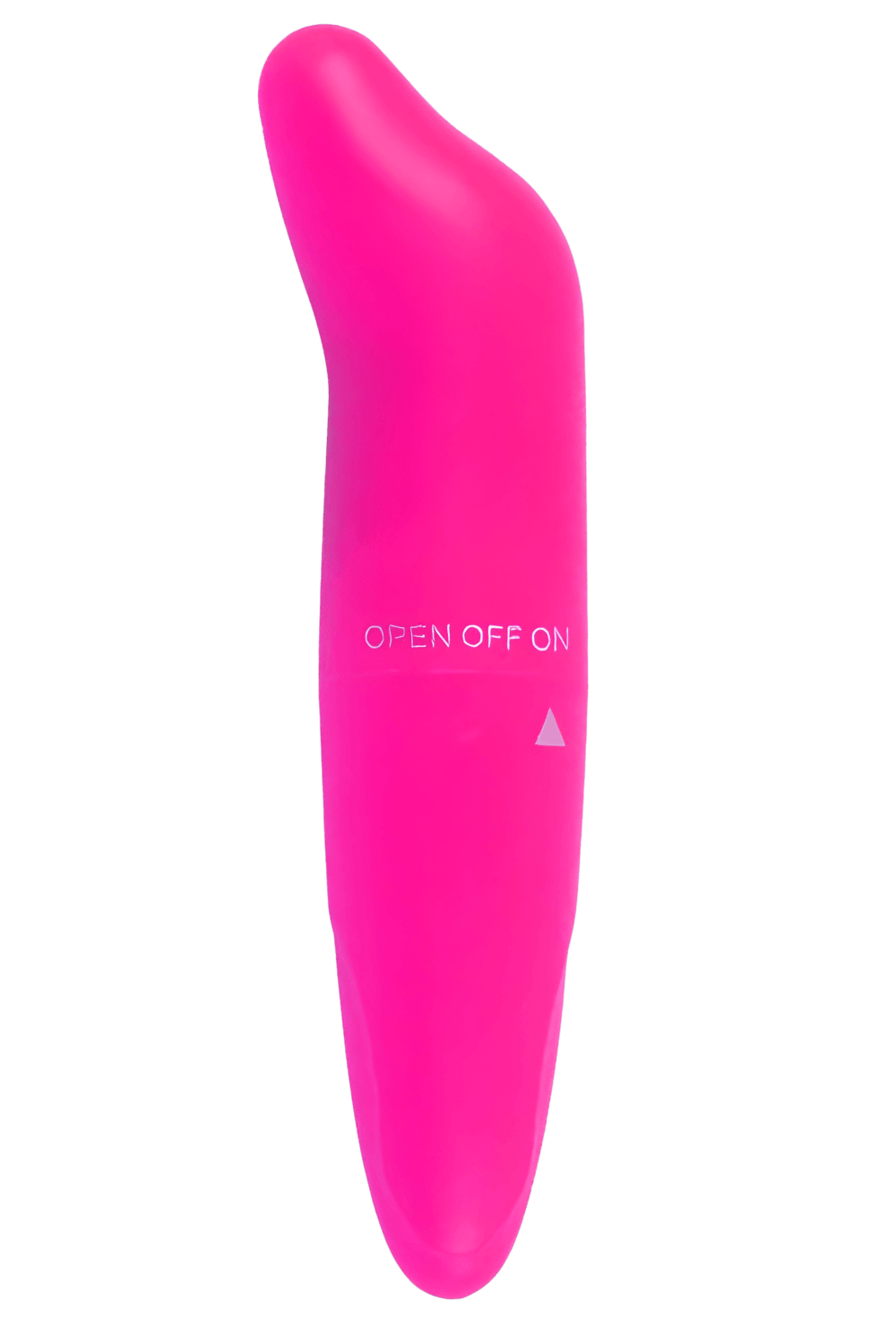 Vibromasseur Tête Incurvée Rose 1 dosette de lubrifiant — Pocket Pleasure