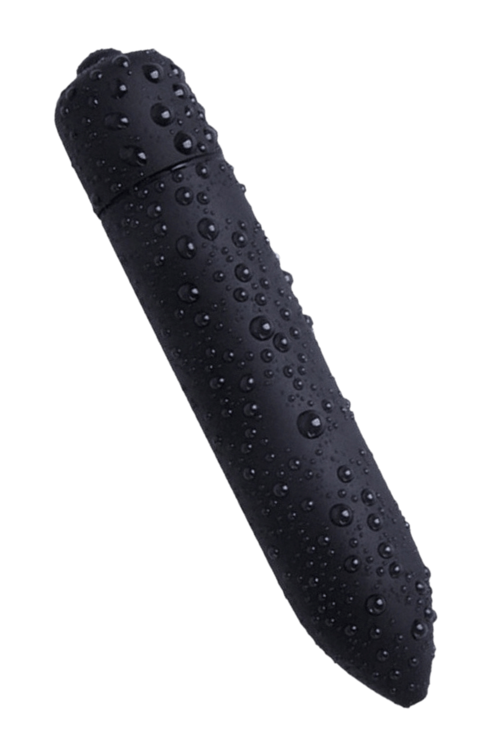 Mini Vibromasseur Bullet Noir 10 Vitesses 1 dosette de lubrifiant — Pocket Pleasure