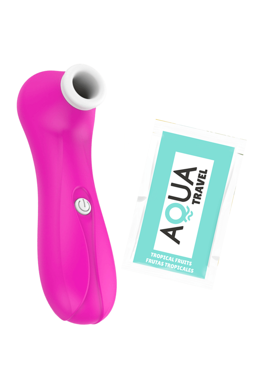 Stimulateur Clitoridien à Succion Rose 1 dosette lubrifiant — Pocket Pleasure