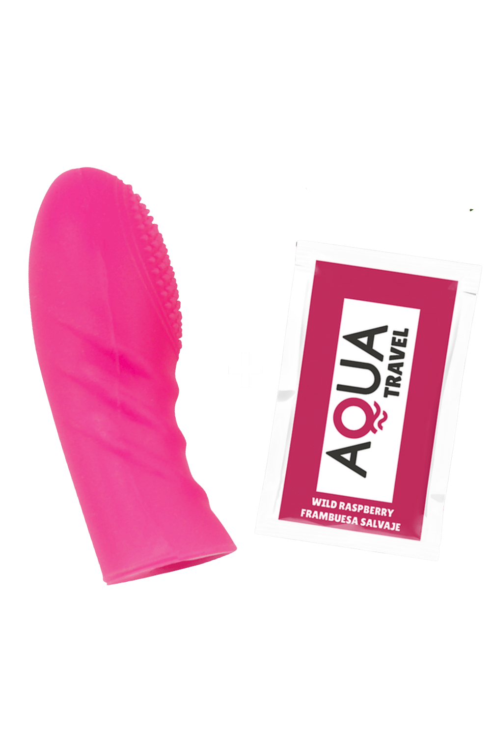 Doigt Chinois Picots Rose Silicone 1 dosette lubrifiant — Pocket Pleasure
