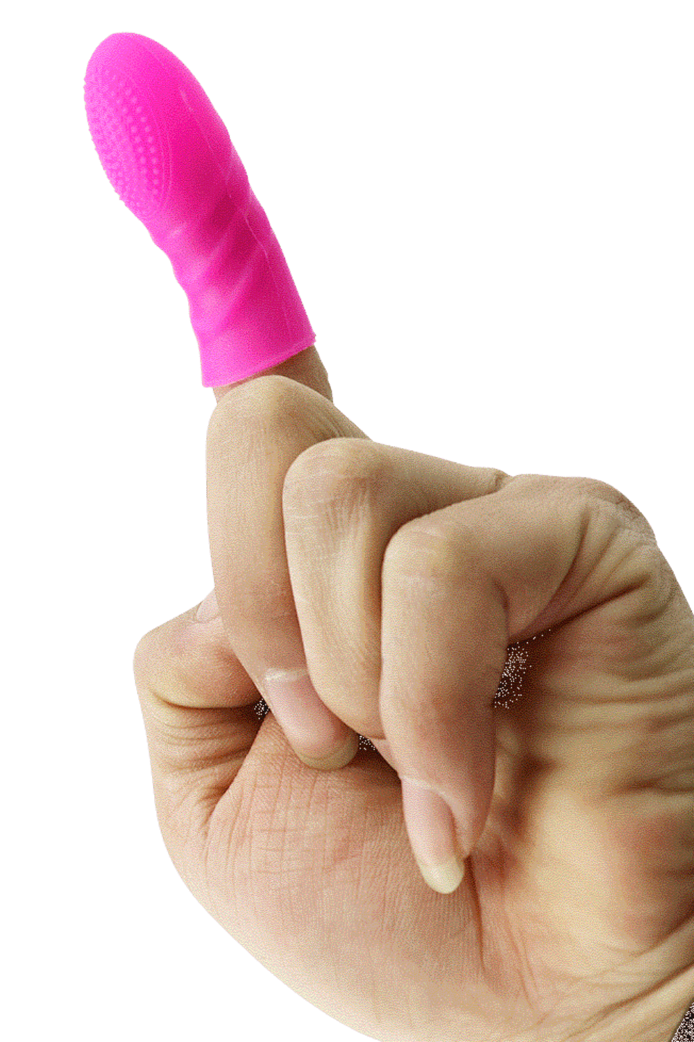 Doigt Chinois Picots Rose Silicone 1 dosette lubrifiant — Pocket Pleasure