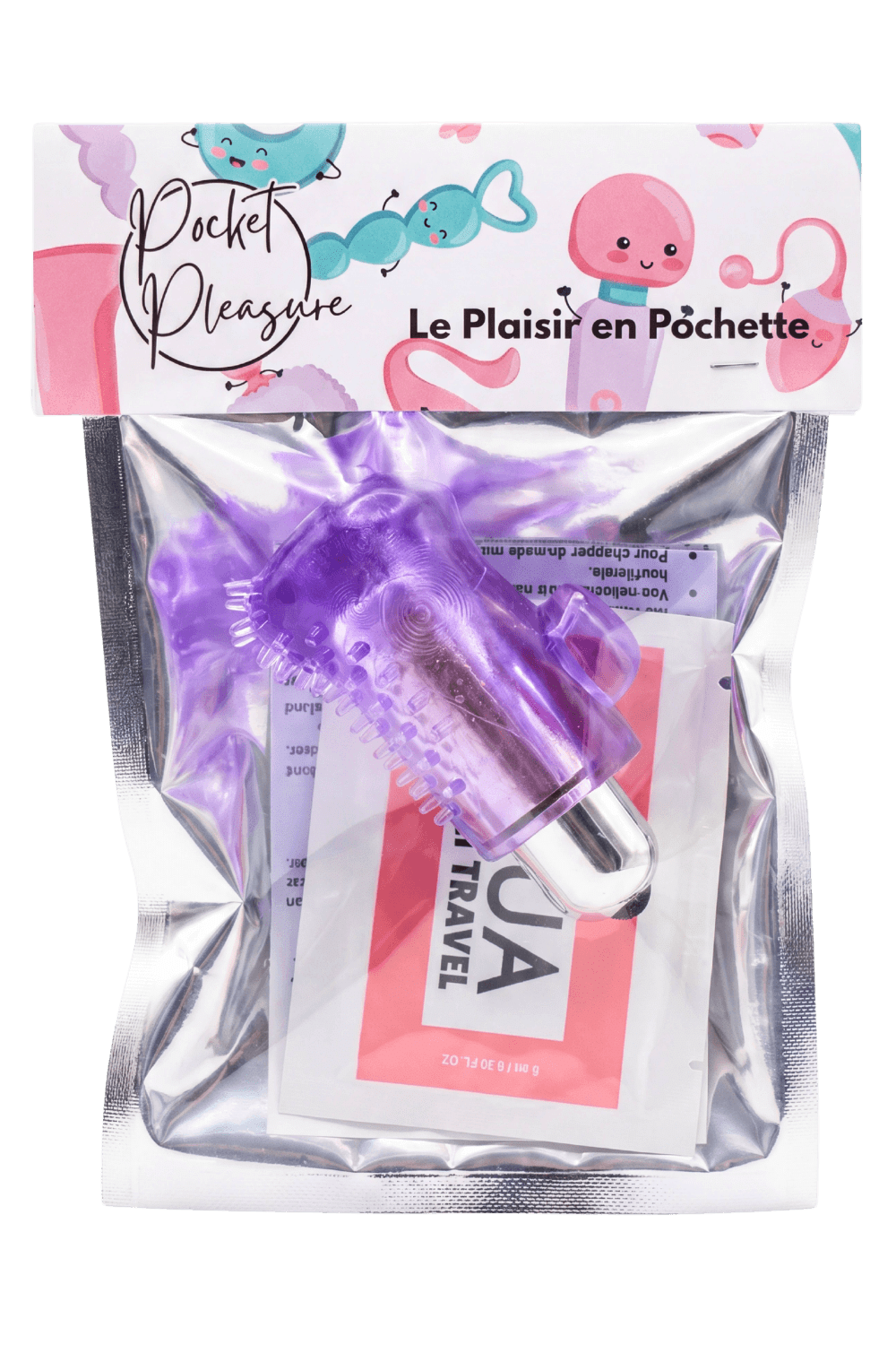 Doigt Vibrant Pocket Pleasure Pocket Pleasure 1 dosette de lubrifiant